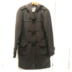 BB Dakota charcoal toggle coat